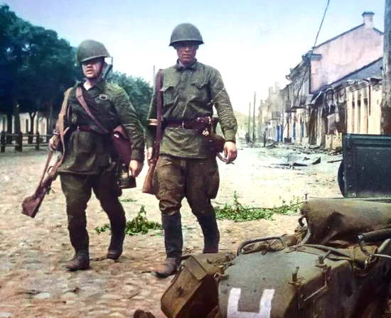 22 июня 1941 года. Цветная восстановленная хроника в HD, выступление Молотова по радио (1941)