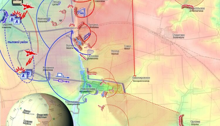 25.07.2024 Новости с Украины. Окружение и уничтожение боевиков ВСУ в западной части н.п. Евгеновка. Карта боев на Украине на сегодня: Часов Яр, Волчанск, Волчье. (15 видео)